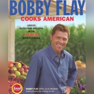 Bobby Flay Cooks American Cookbook Great Regional Recipes NWT